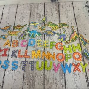 Melissa & Doug Colorful Dinosaur Alphabet Puzzle for Kids